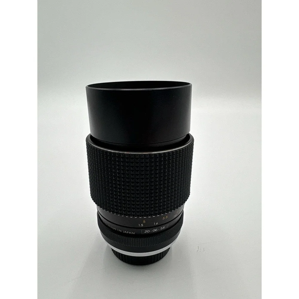 Focal MC 135mm‎ f/2.8 Telephoto Lens Pentax K Mount Japan Clean Glass w/ Hood